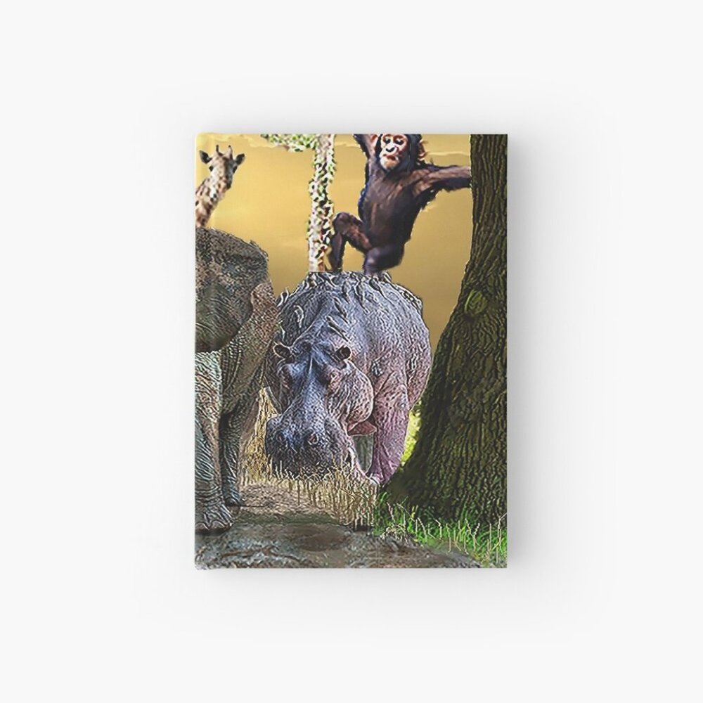 ANIMAL KINGDOM  HARDCOVER JOURNAL * Designed and sold by SharksEye9
